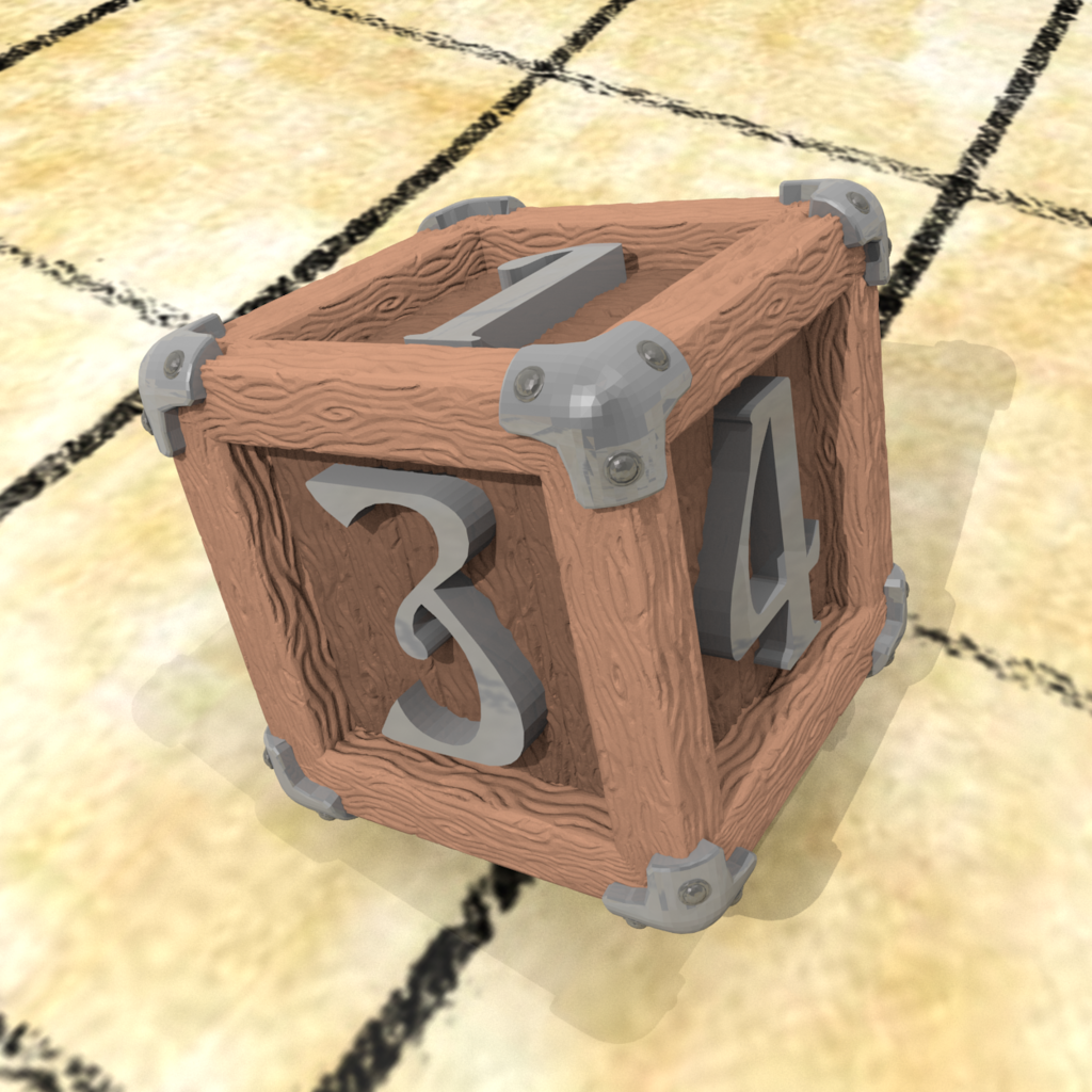 Free STL file Wooden D6 Dice 🪵・3D printable design to download・Cults