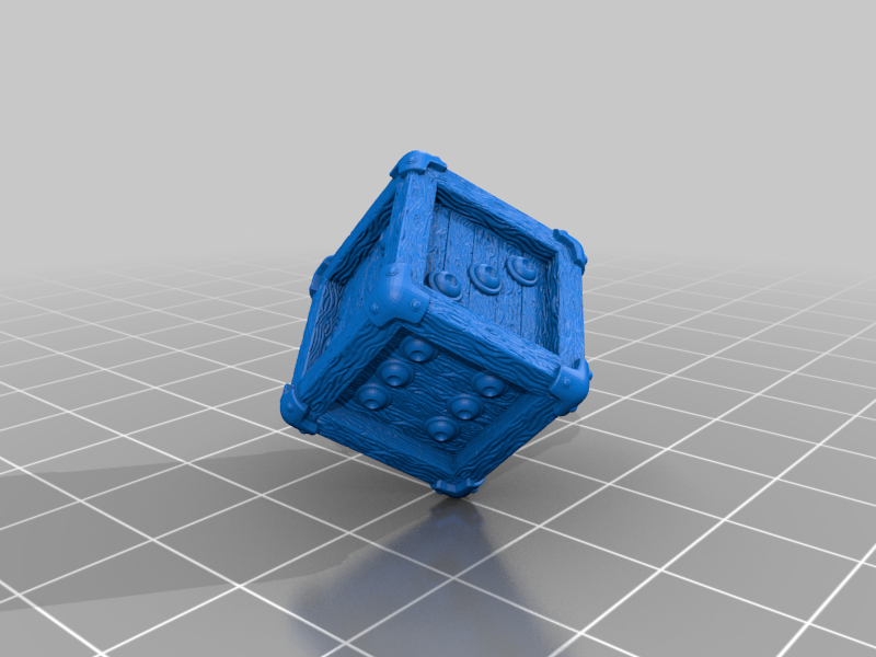 Free STL file Wooden D6 Dice 🪵 ・3D printable design to download・Cults