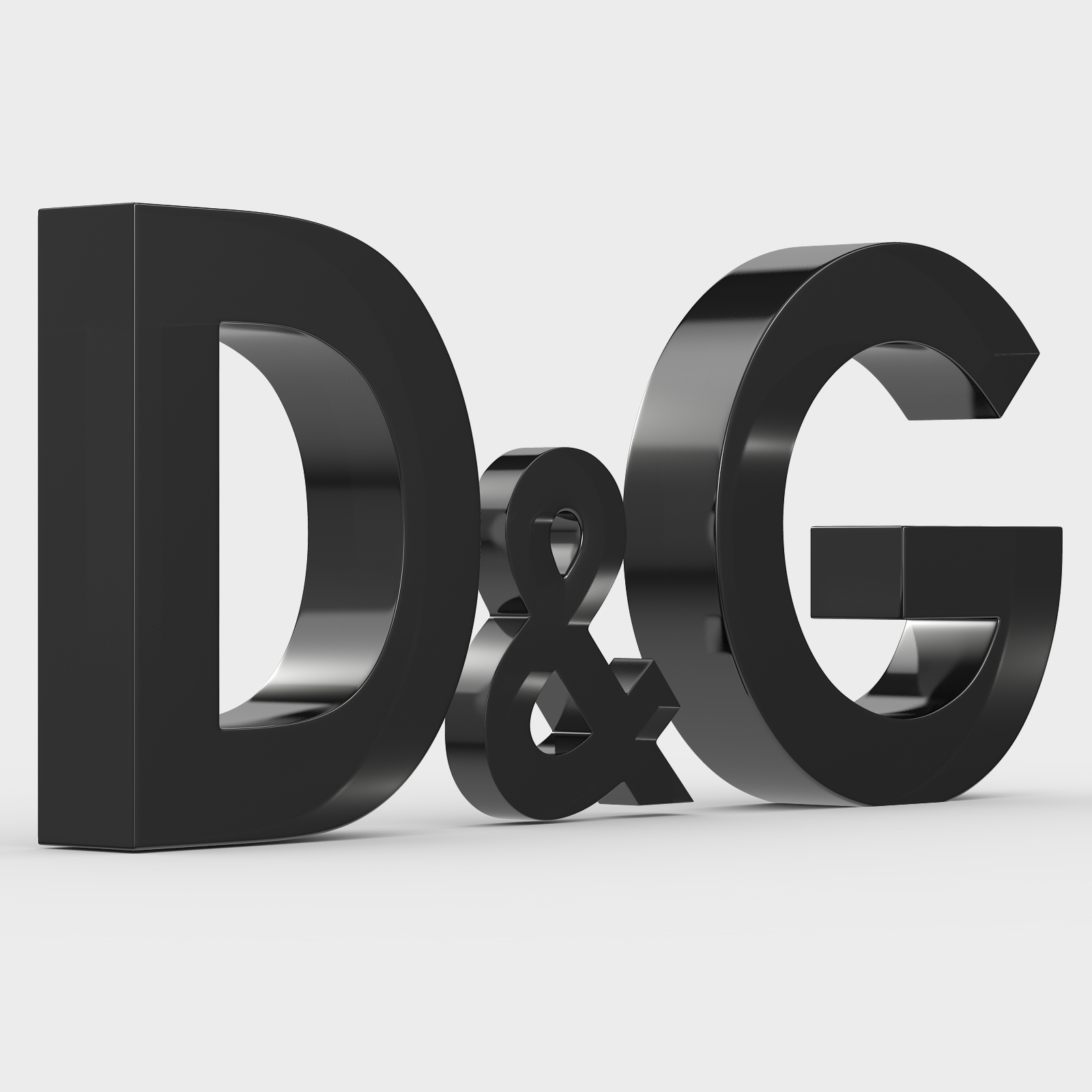 🎭 dolce & gabbana logo 2・ STL File for ・Cults