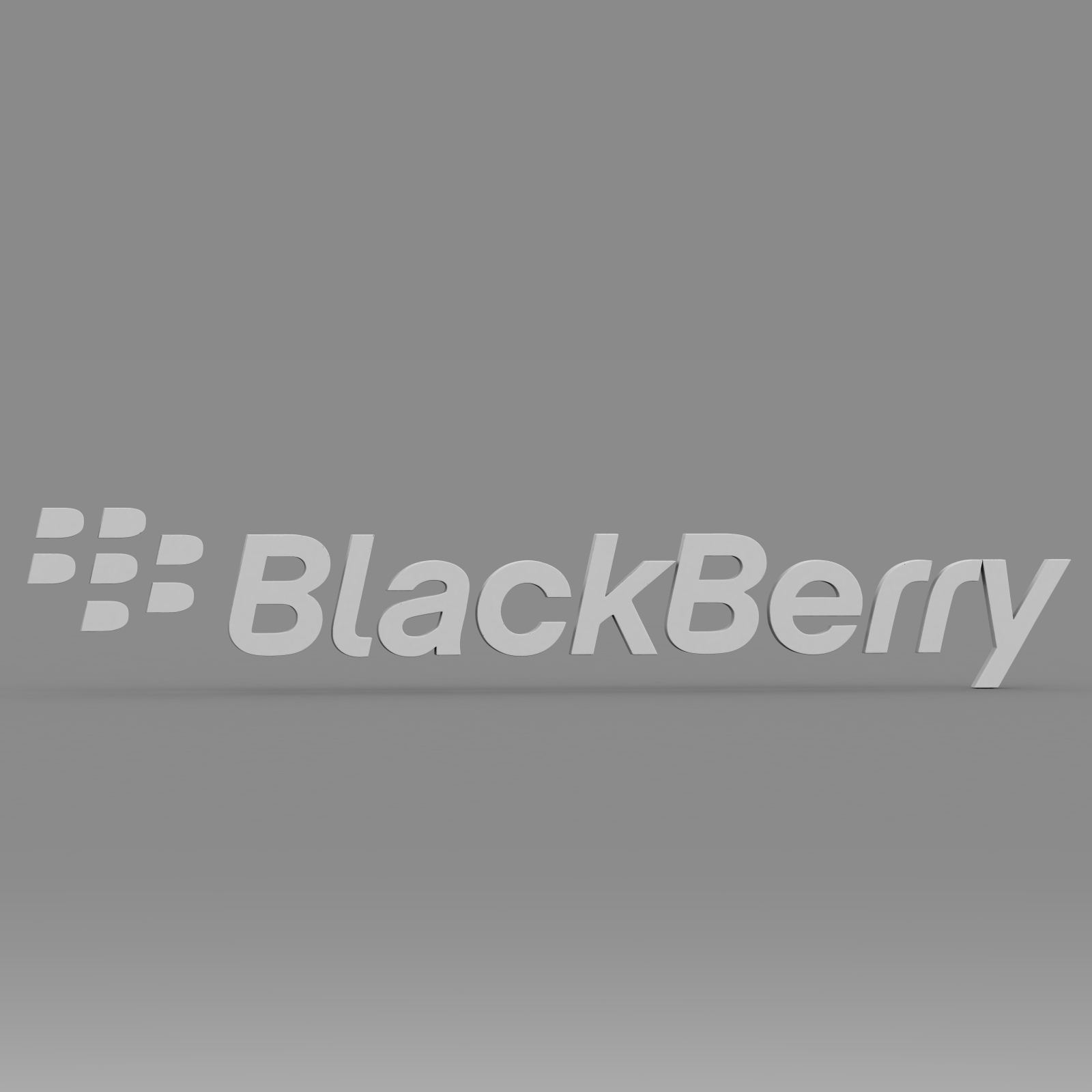 📞 Blackberry logo・ STL File for ・Cults, image size:1600x1600