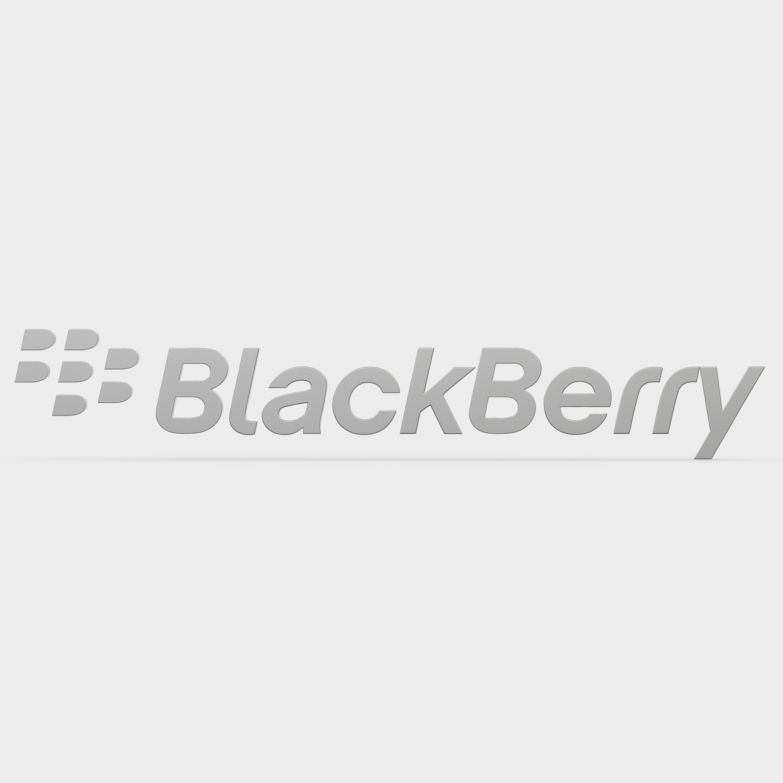📞 Blackberry logo・ STL File for ・Cults, image size:1600x1600