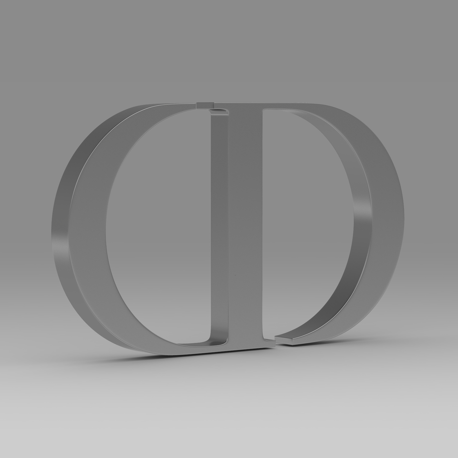 【ロゴがアクセント♪】Dior★Letters リング Christian Dior X John Galliano Rhinestone Logo 4 Ring Letter