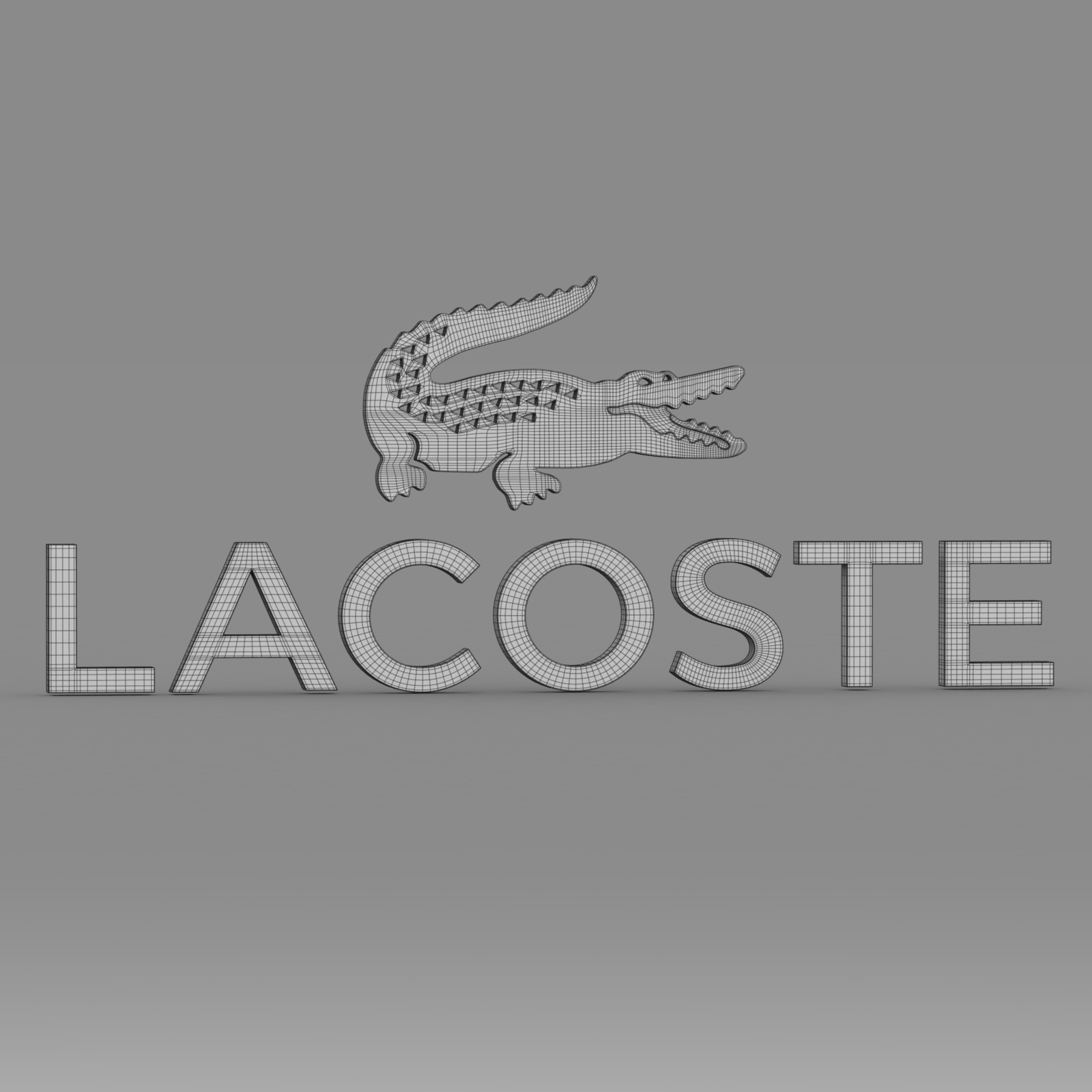 🎭 lacoste logo・ STL File for ・Cults