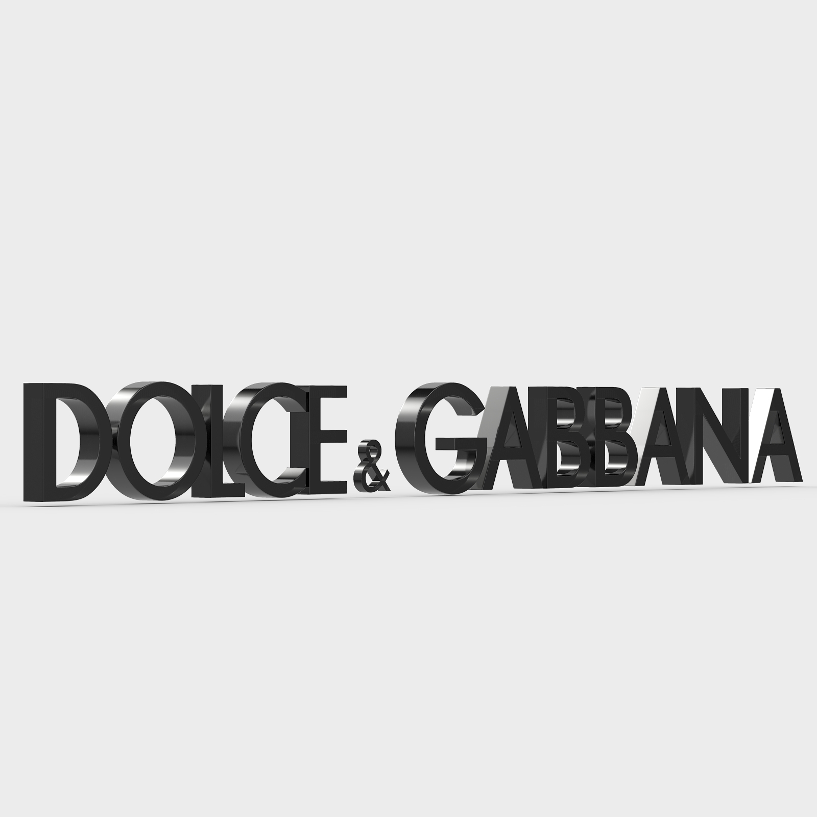 🎭 dolce & gabbana logo・ STL File for ・Cults
