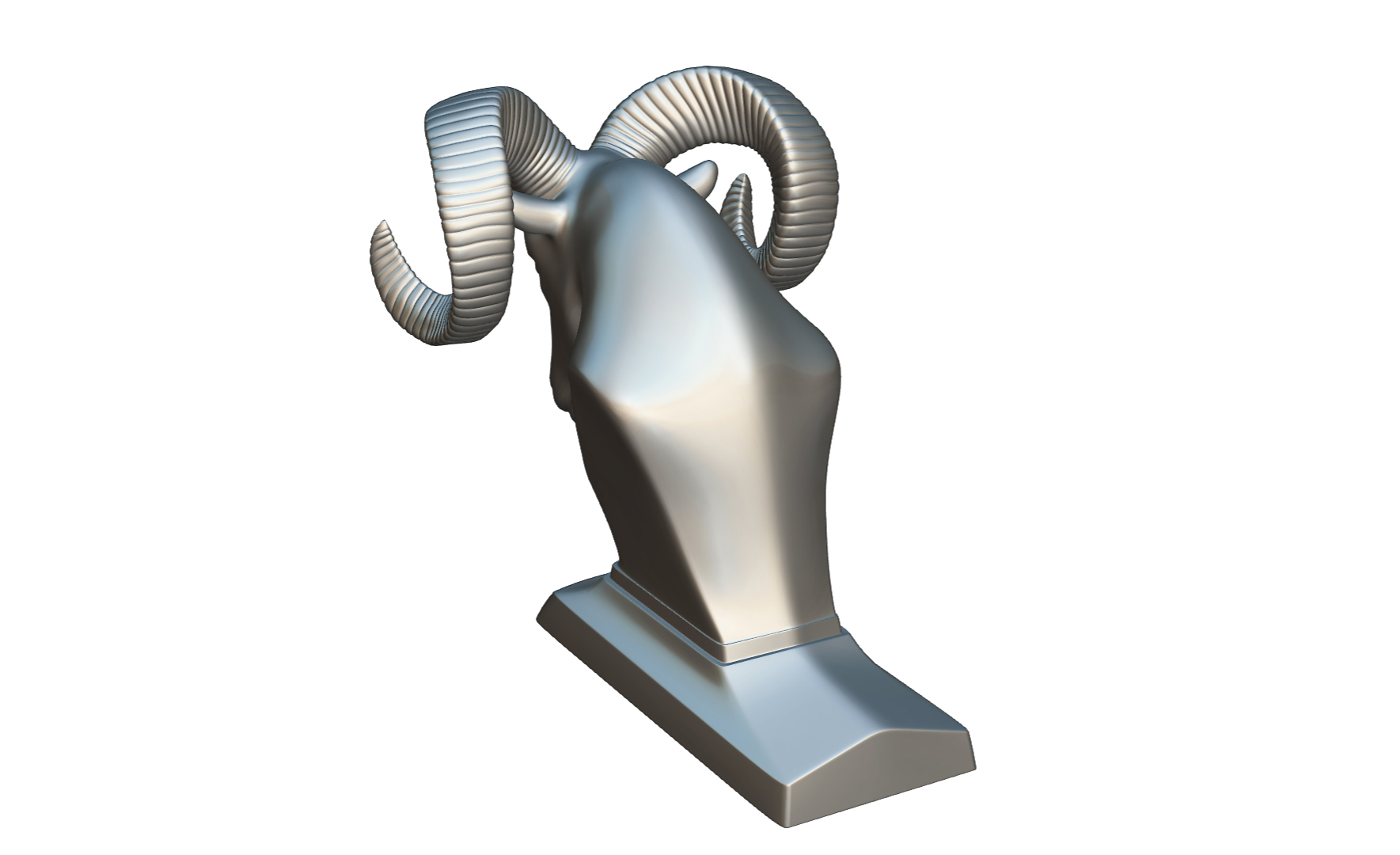 🐏 hood ornament ram dodge・ STL File for 3D printing・Cults