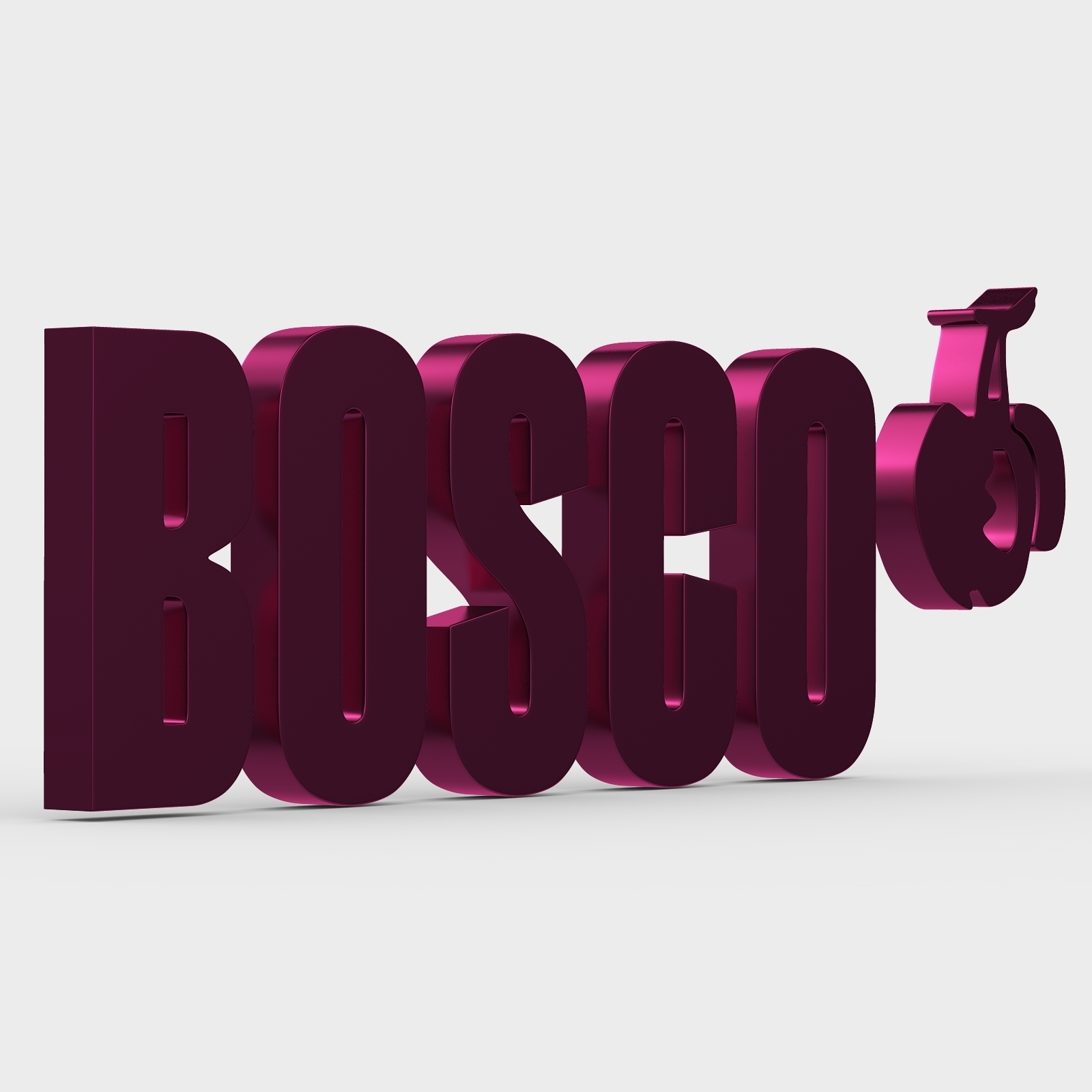 🎭 bosco logo・ STL Datei für ・Cults