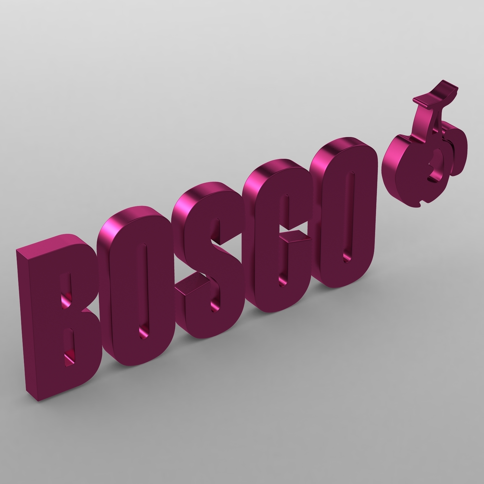 🎭 bosco logo・ STL Datei für ・Cults