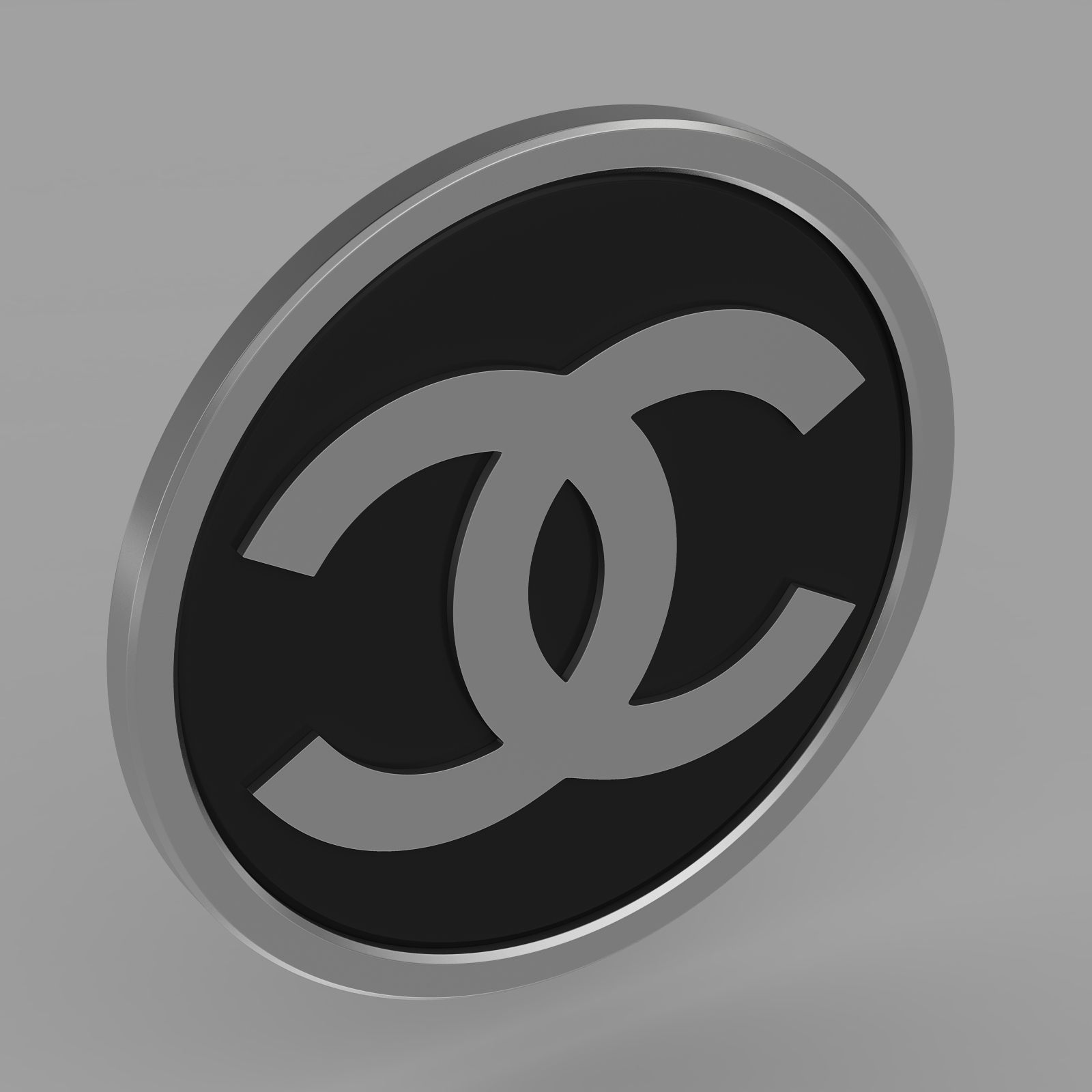 シンプルなロゴデザイン♪【CHANEL】25C バングル 🎭 chanel logo 3・ STL File for ・Cults