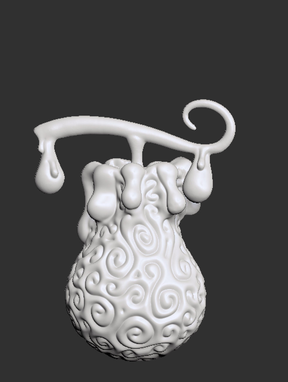 STL file Doru Doru No Mi devil fruit Mister 3 (Galdino) 😈・Model to download and 3D print・Cults
