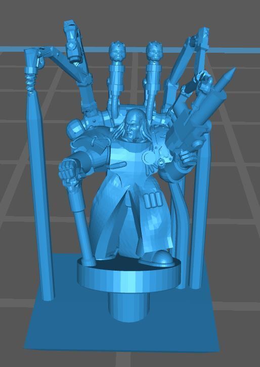 🎨 Evil Marines Dr Fabulous Bill・Free STL File for ・Cults