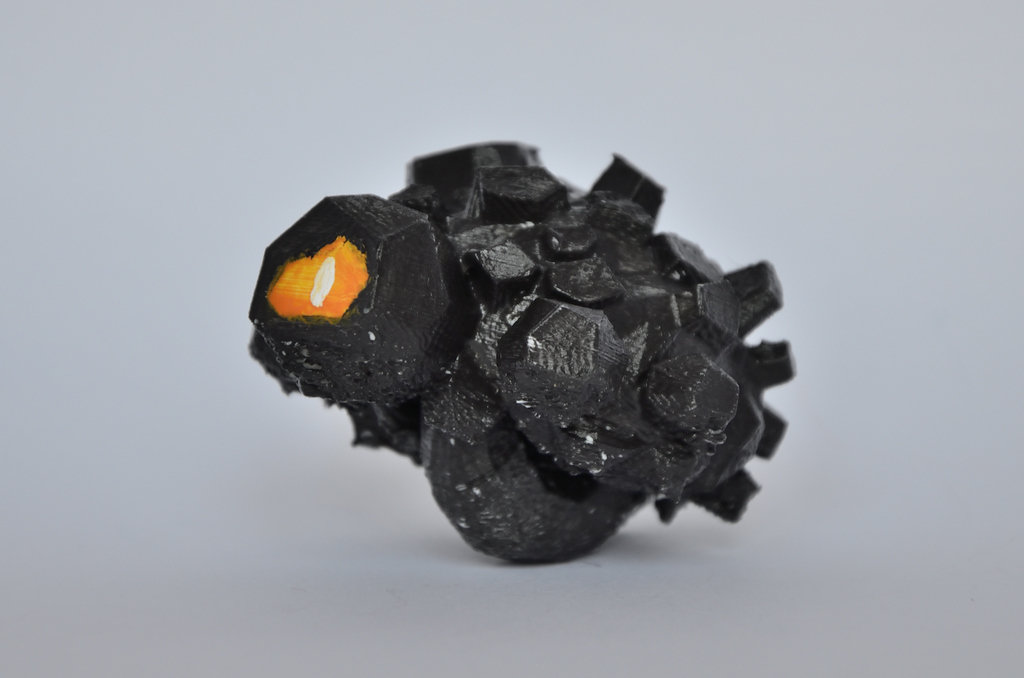 🛞 Rolycoly with a wheel・Free 3D File for ・Cults