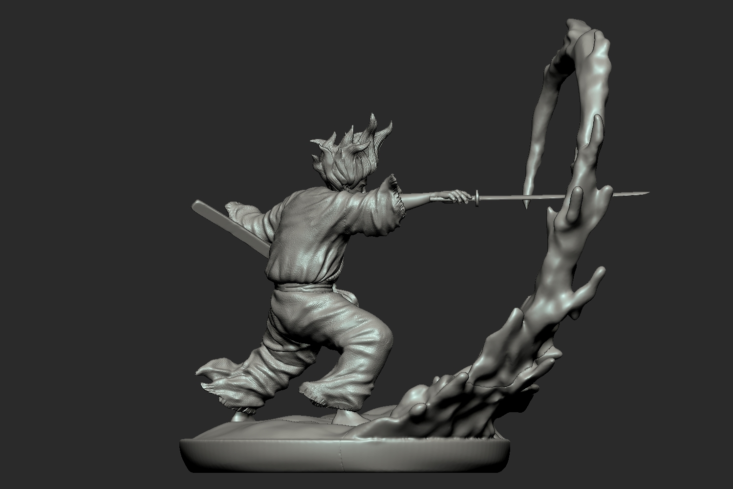 💬 Miyamoto Musashi・ STL File for ・Cults
