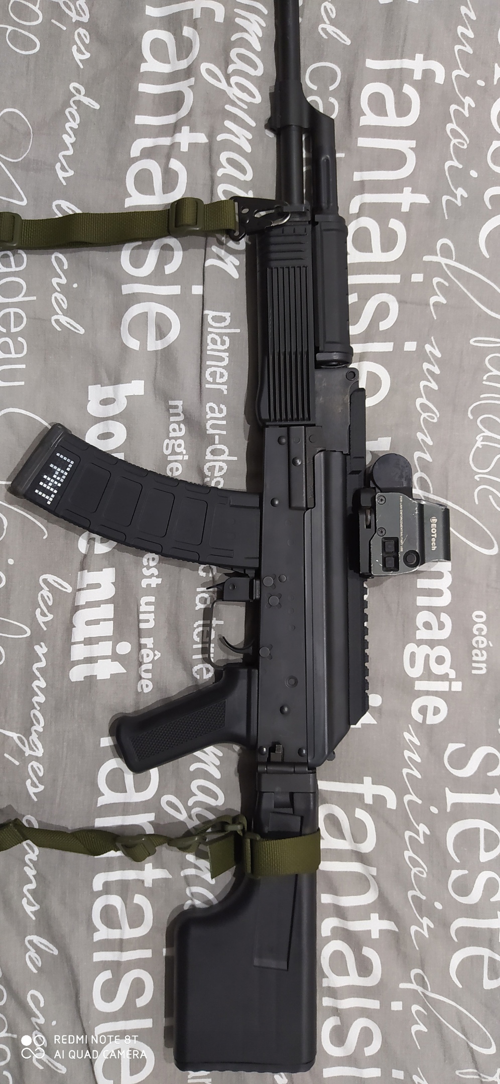 🌬️ RIS rail for RPK - AK Dust Receiver Cover・ 3D File for ・Cults