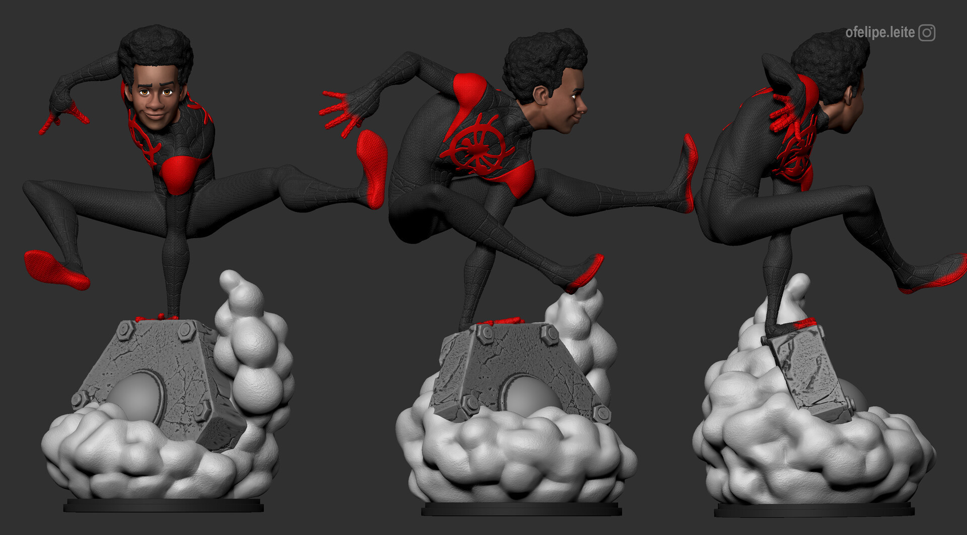 3D file Spider Man 🕷️ ・3D printer model to download・Cults