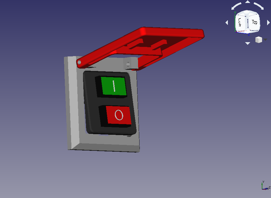 Free 3D file Emergency Stop Light Switch 🛑・Model to download and 3D