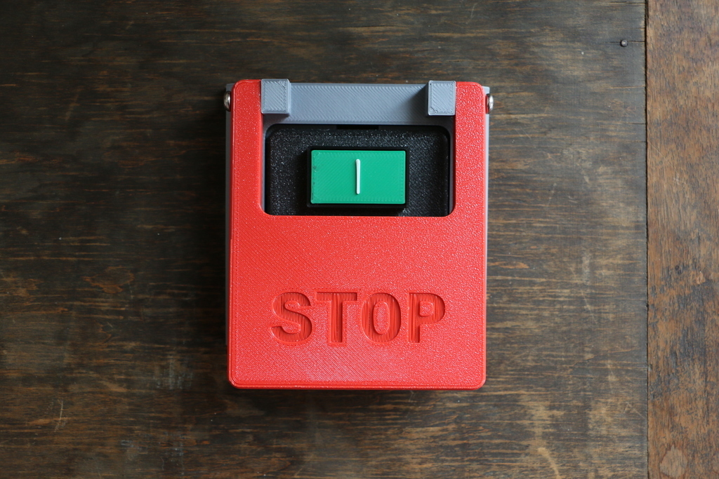 Free 3D file Emergency Stop Light Switch 🛑・Model to download and 3D