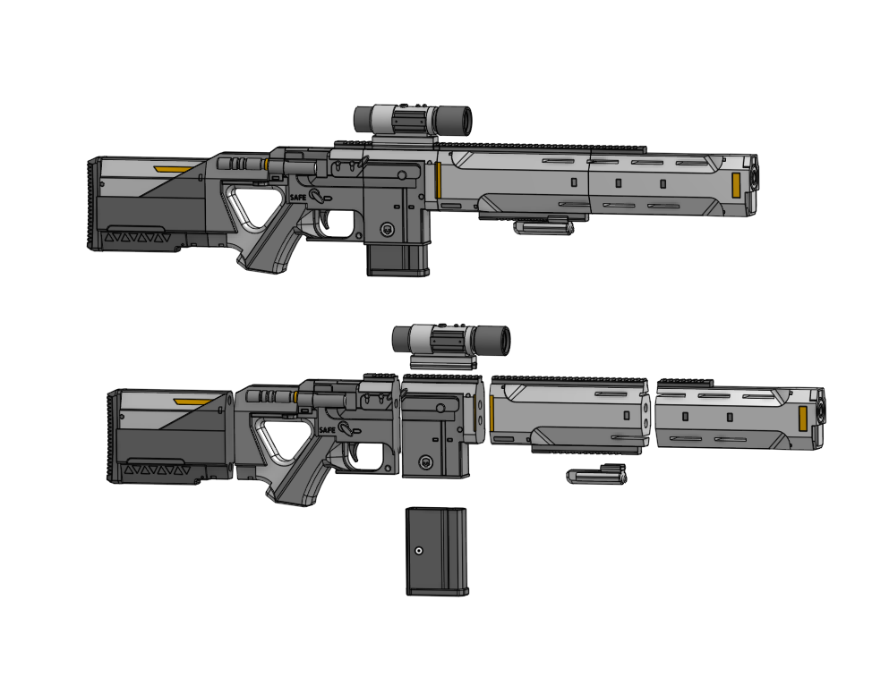 🎭 R-72 Censor Helldivers 2・Free 3D File for ・Cults