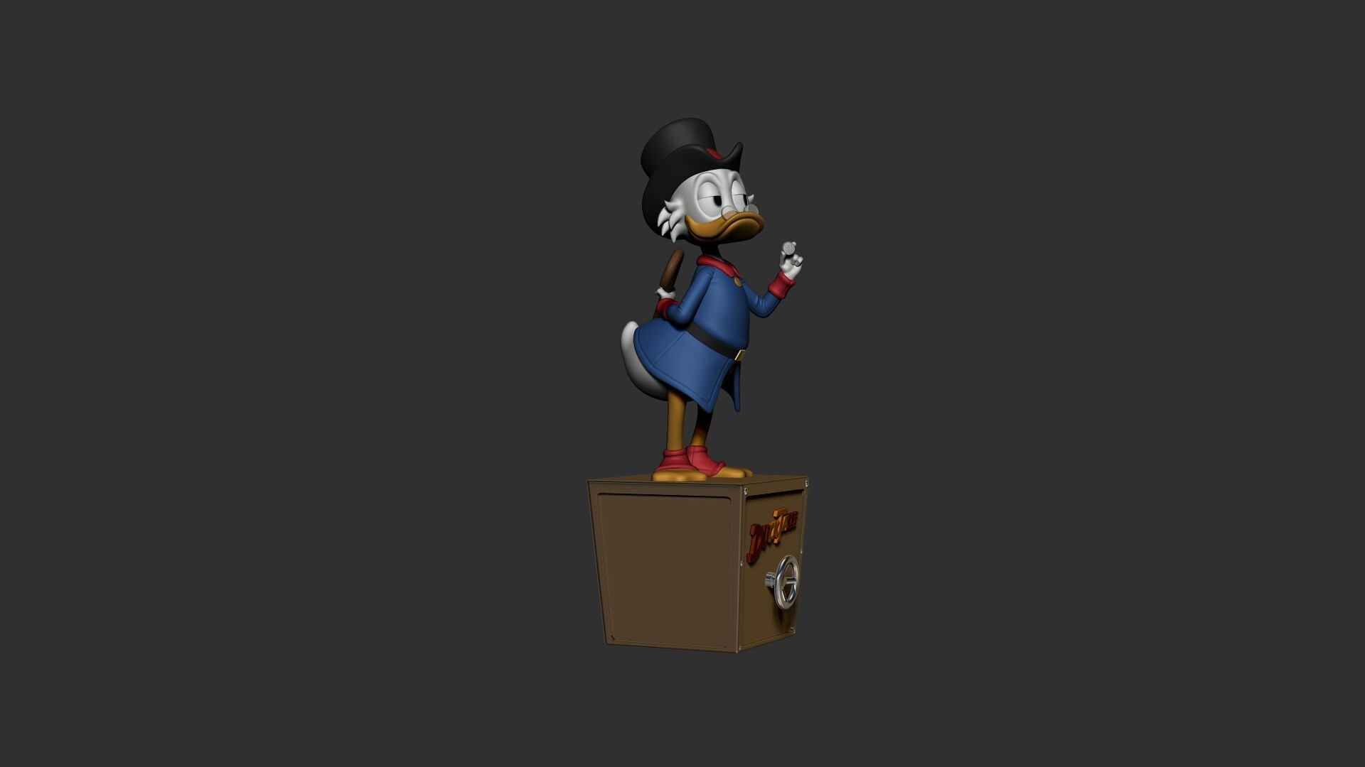 3D file Uncle Scrooge Fan Art 🎨 ・3D printing model to download・Cults