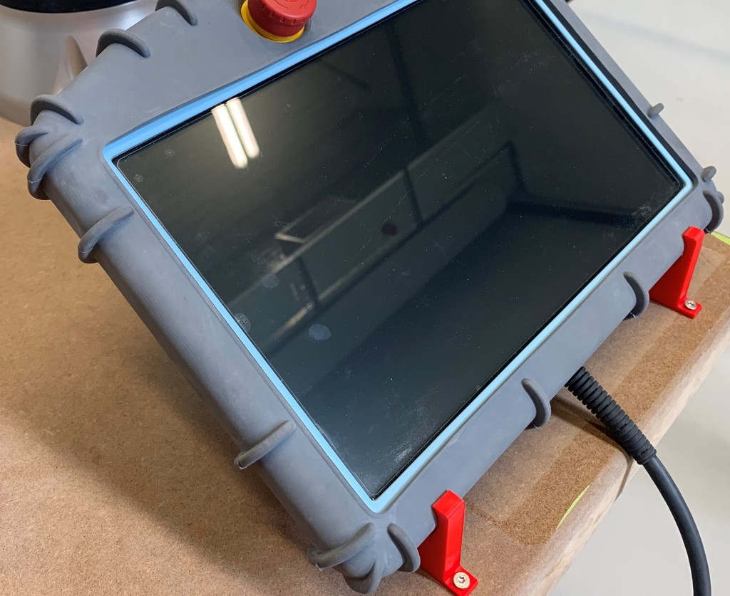 Free 3D file Universal Robots Teach Pendant Holder 🔧 ・3D printable design to download・Cults