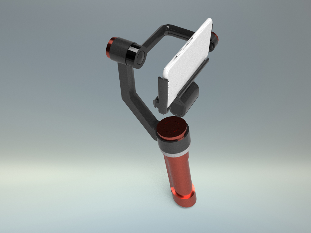 📱 Video stabilizer bar for smartphone・ OBJ File for ・Cults