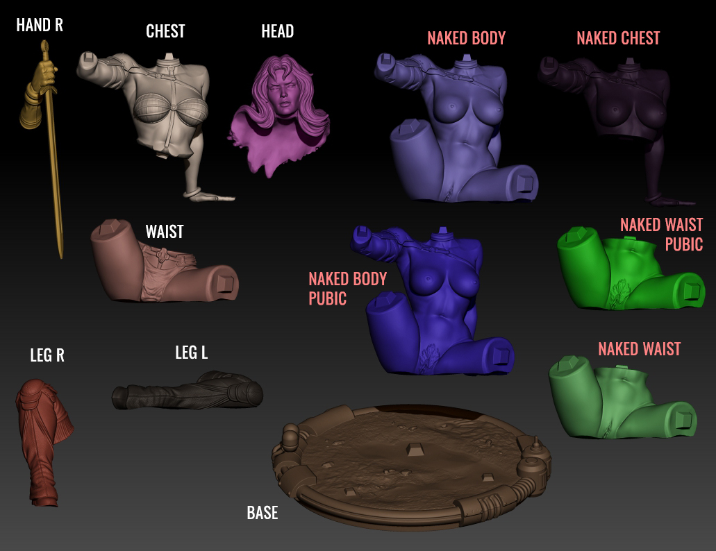 3D file Taarna - Heavy Metal 👩 ・3D printer design to download・Cults