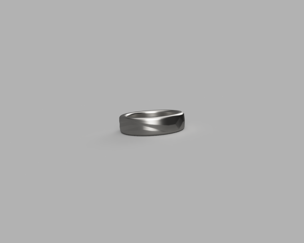 💍 Polygon Ring・Free STL File for ・Cults