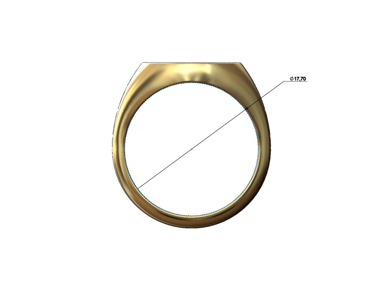 💍 Round Signet Ring with playing cards symbols 3D print model・ STL File ...