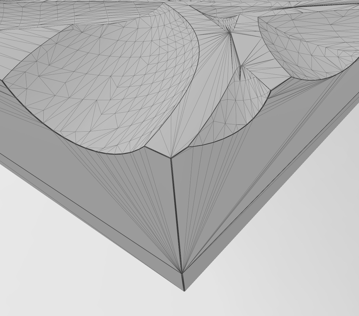 STL file Abstract wave pattern relief 3d wall panel N07 3D print model ...