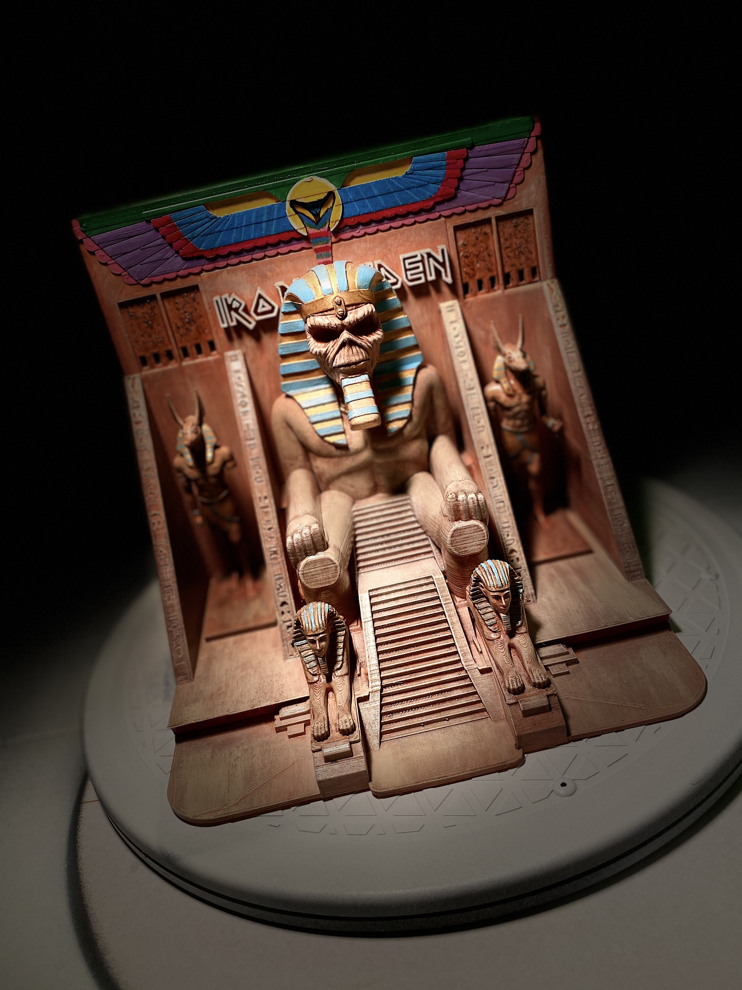 🎵 Eddie - Powerslave [Iron Maiden]・3D Print with the Creakily