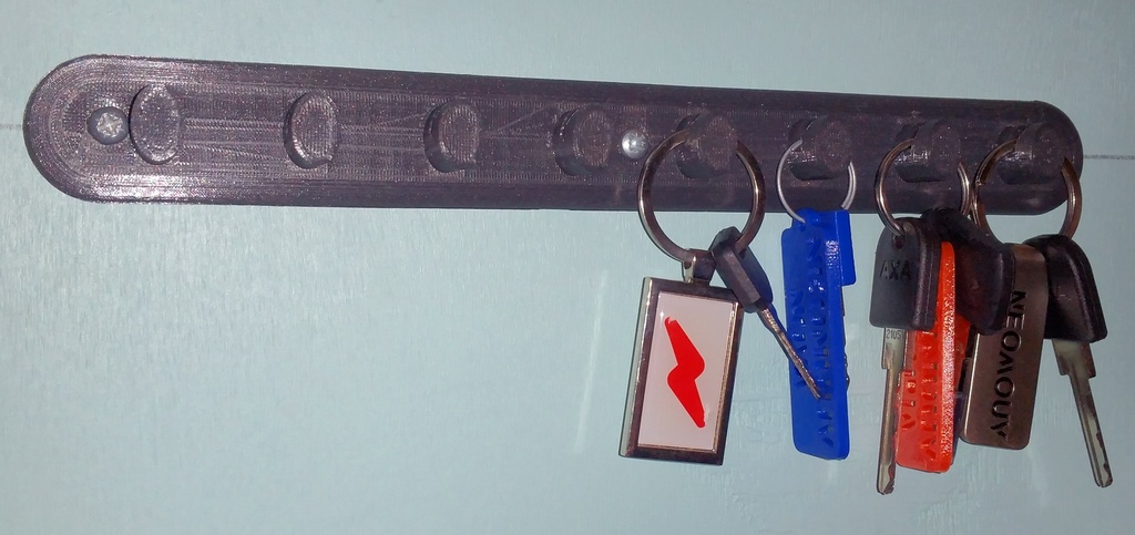 Key Rack 3d 🔑 Key rack・Free 3D File for ・Cults
