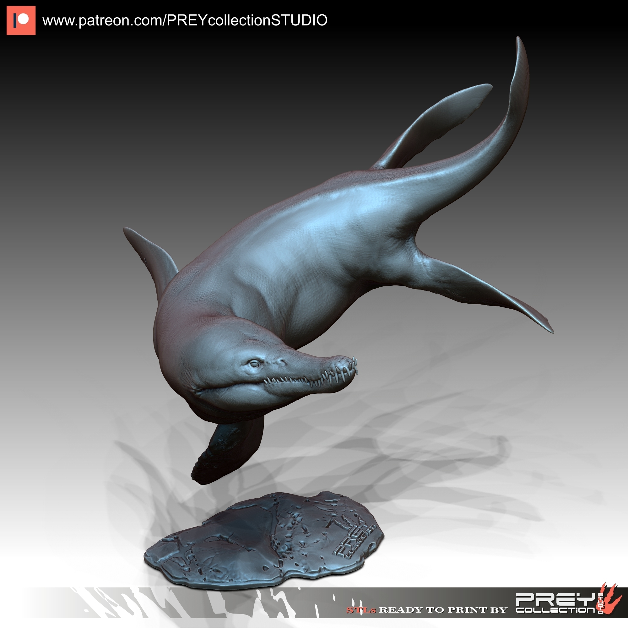 Archivo 3D KRONOSAURUS 🦖 ・Diseño de impresora 3D para descargar・Cults