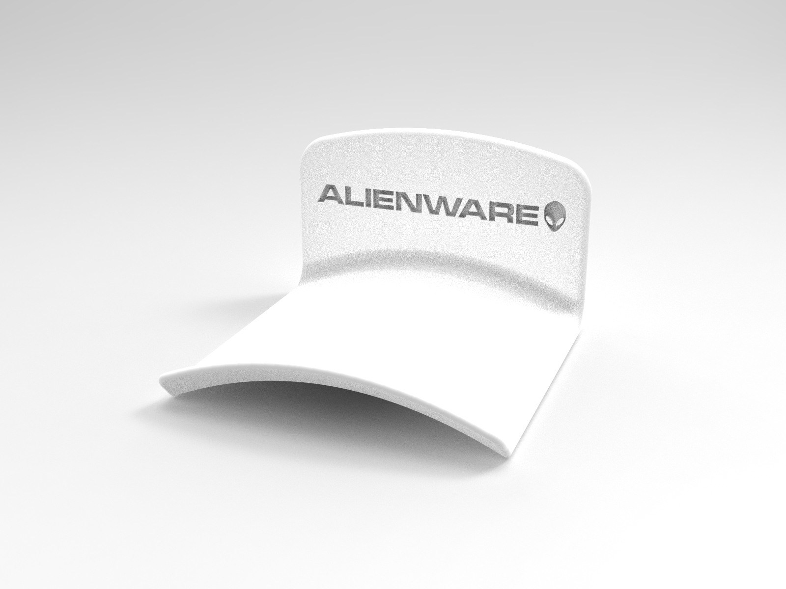 Archivo STL headphone holder/ Headphone stand ALIENWARE/ soporte ...