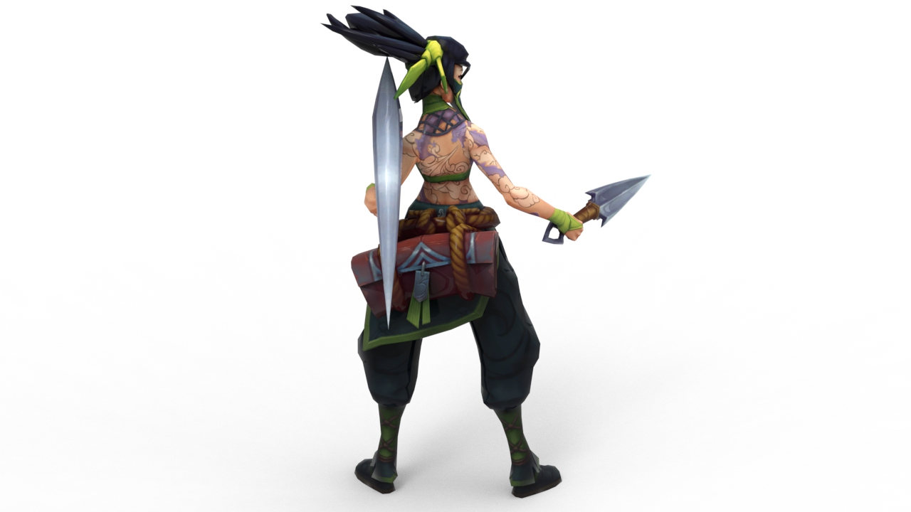 🎲 Akali - League of Legends・ STL File for ・Cults