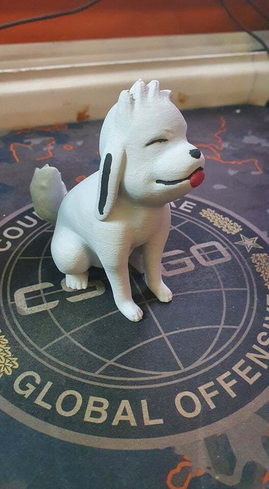 3D printing Akamaru(Naruto)・Cults