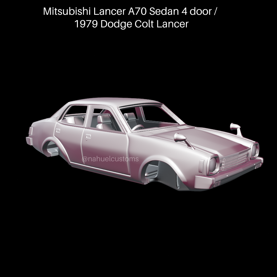 🚪 Mitsubishi Lancer A70 Sedan 4 door / 1979 Dodge Colt Lancer