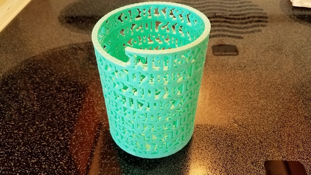 Turm von Pi - neue Schriftart - behoben