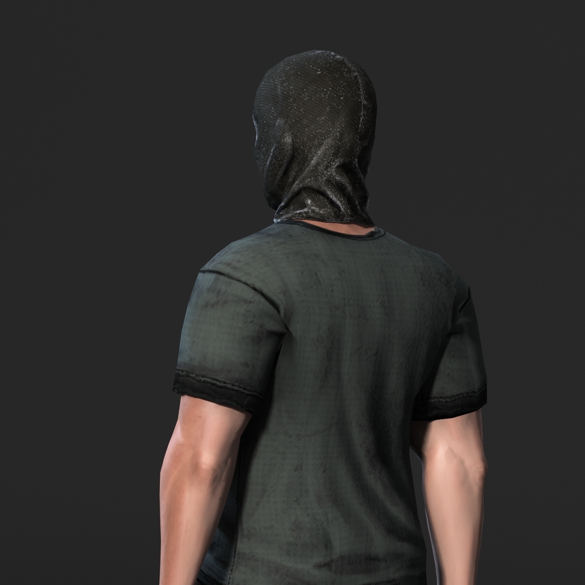 💀 Animated Gang Man-Rigged 3d game character Low-poly 3D model・ 3D File ...
