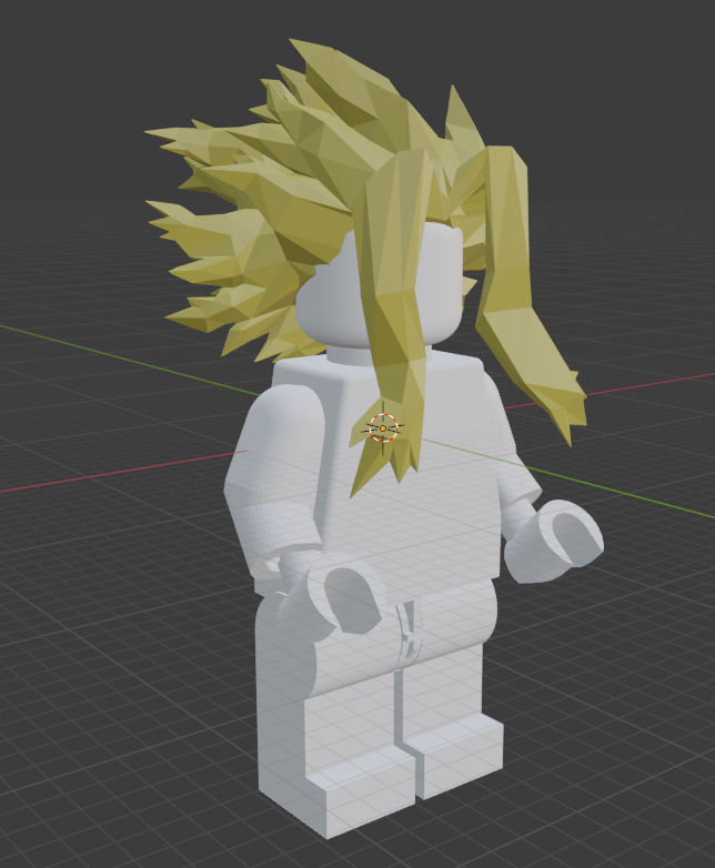💇 Allmight Hair (Hero and True form) block COMPATIBLE・ 3D File for ・Cults
