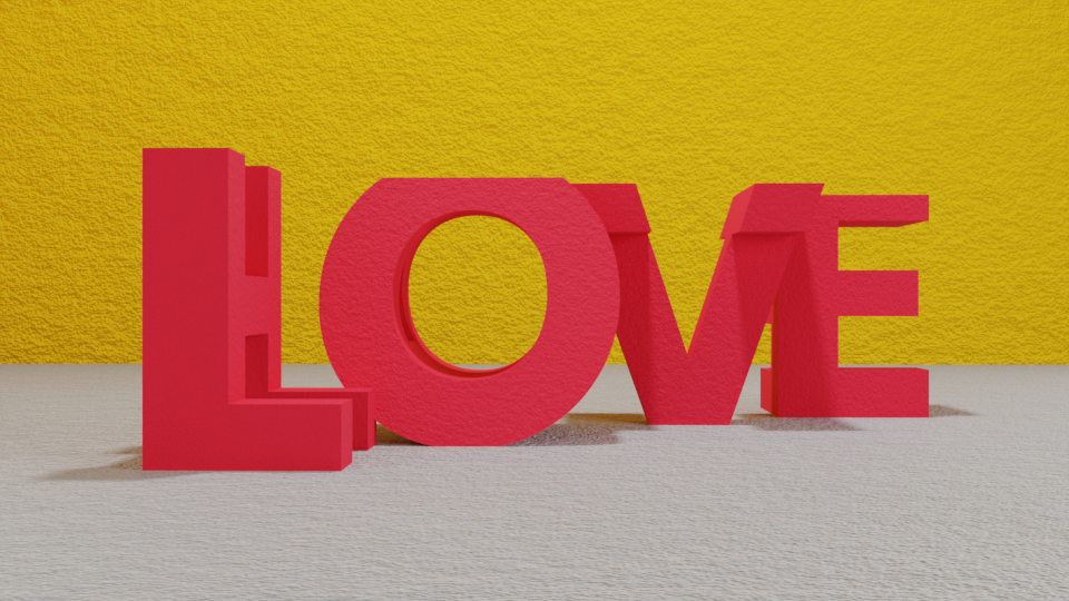 Free STL file 3D Text Love Hate ️‍🔥 ・3D printer design to download・Cults