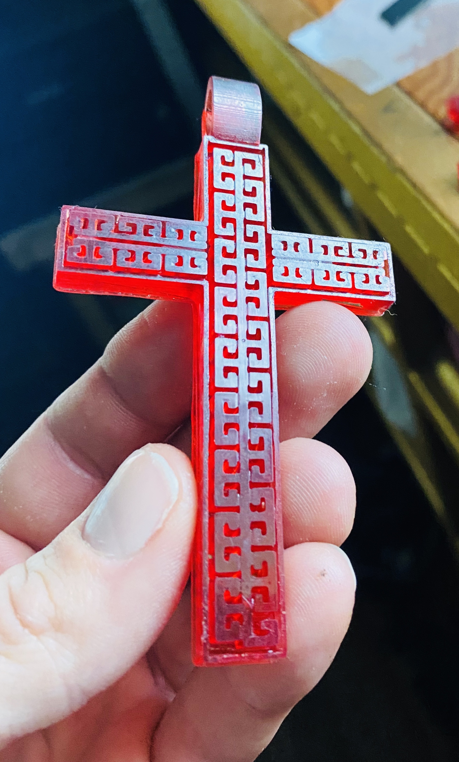 Файл STL Greek Gate Versace Cross 🏛️ ・3D-печатная модель для загрузки・Cults