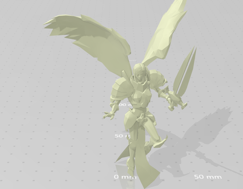 STL file Kayle and Kayle Battleborn Figure 🎲 ・Template to download and ...