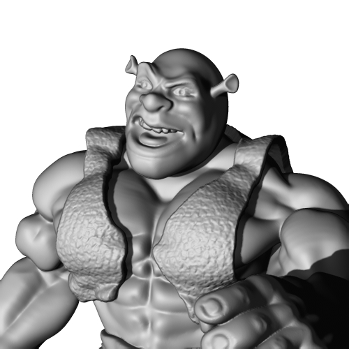 👽 THE INCREDIBLE SHRULK・ 3D File for ・Cults