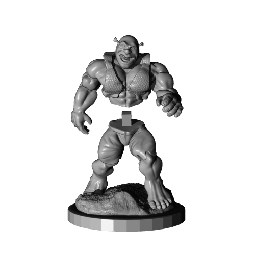 👽 THE INCREDIBLE SHRULK・ 3D File for ・Cults