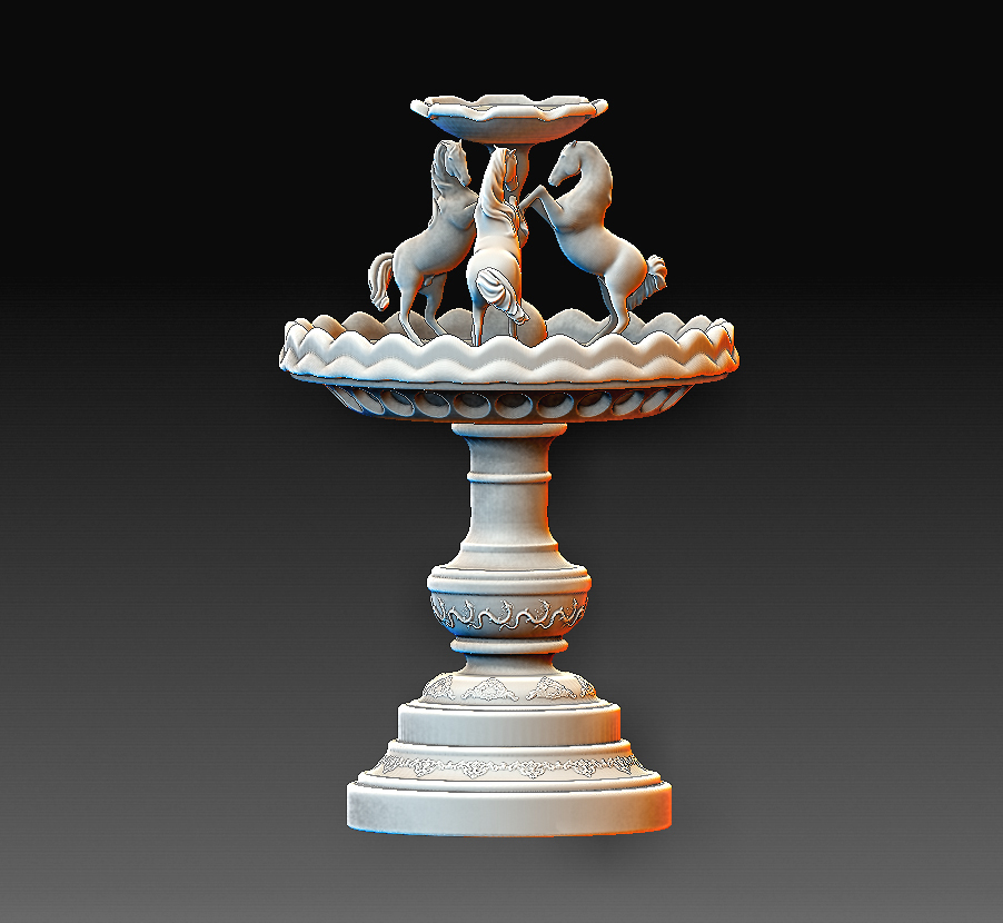 Free STL file Fountain ⛲ (OBJ)・3D print design to download・Cults