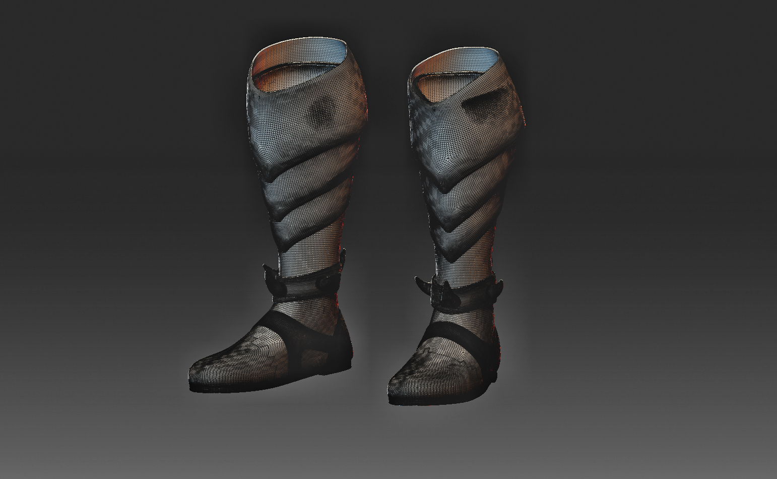 Boot 2d Pattern 🎨 Boots 2・Free STL File for ・Cults