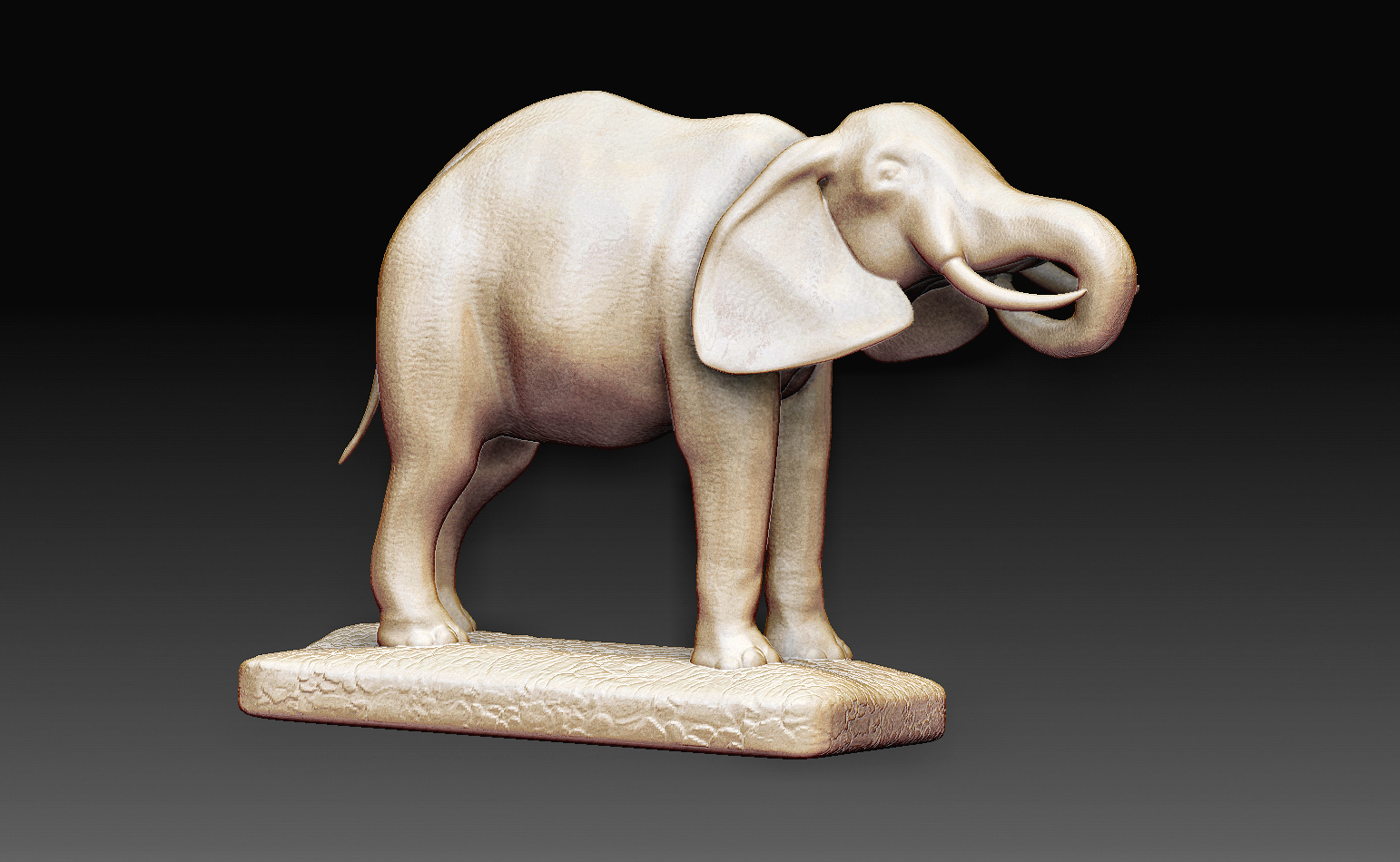 Free STL file Elephant 3 đ (OBJ)ă»3D print model to downloadă»Cults