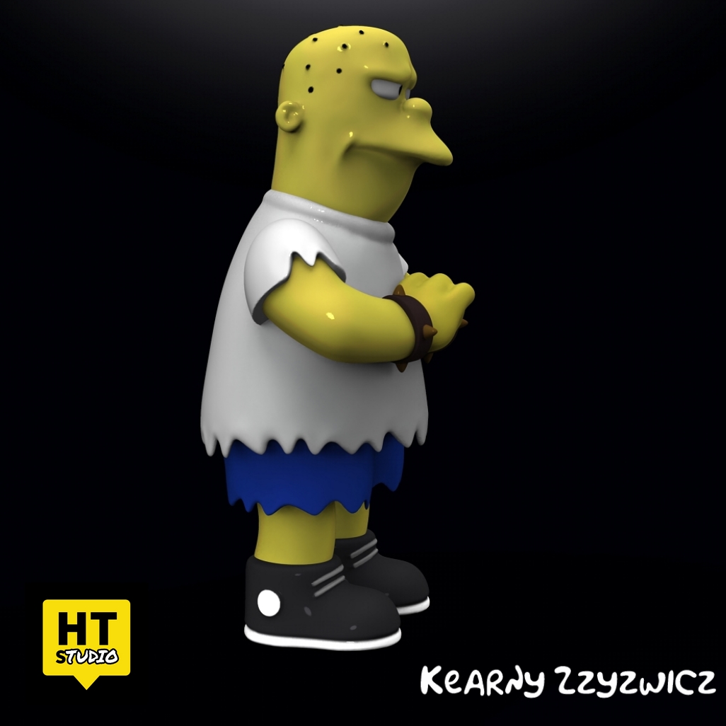 👽 Kearny Zzyzwicz The Simpsons・ STL File for ・Cults