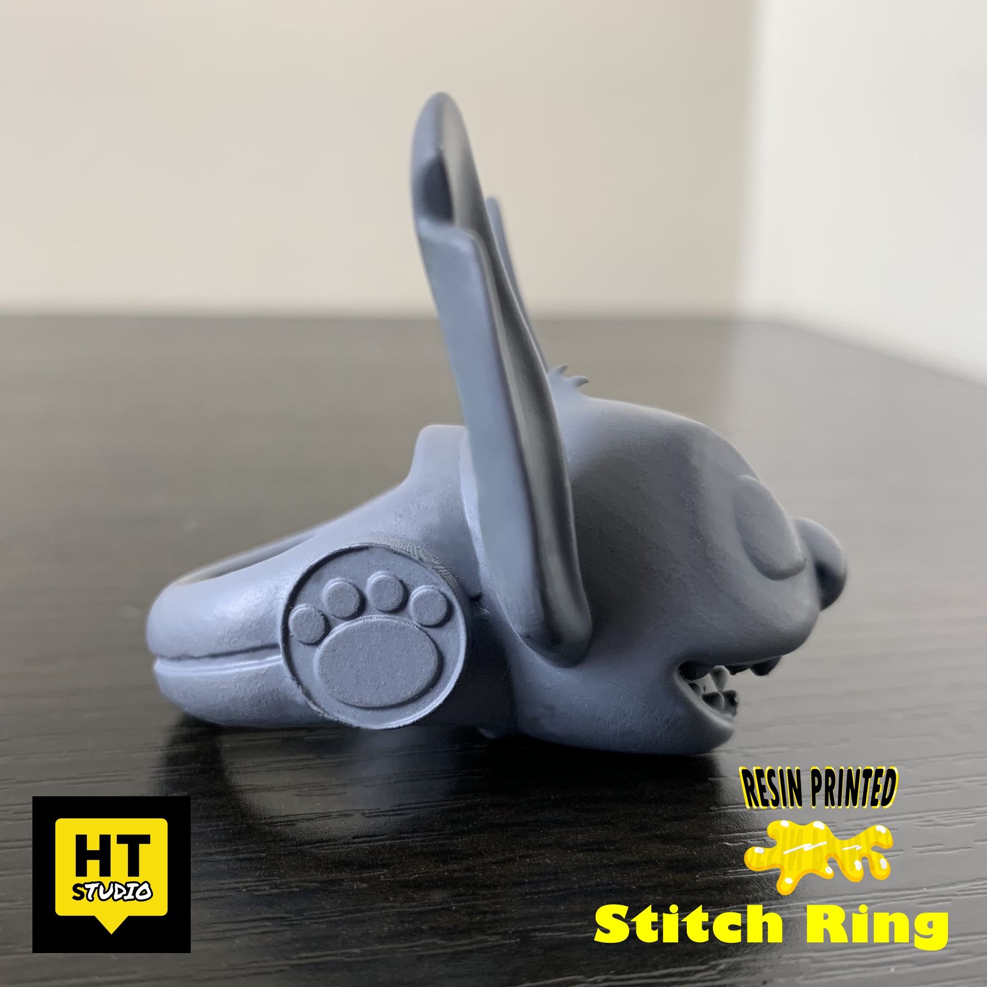 💍 Stitch Ring・ STL File for ・Cults