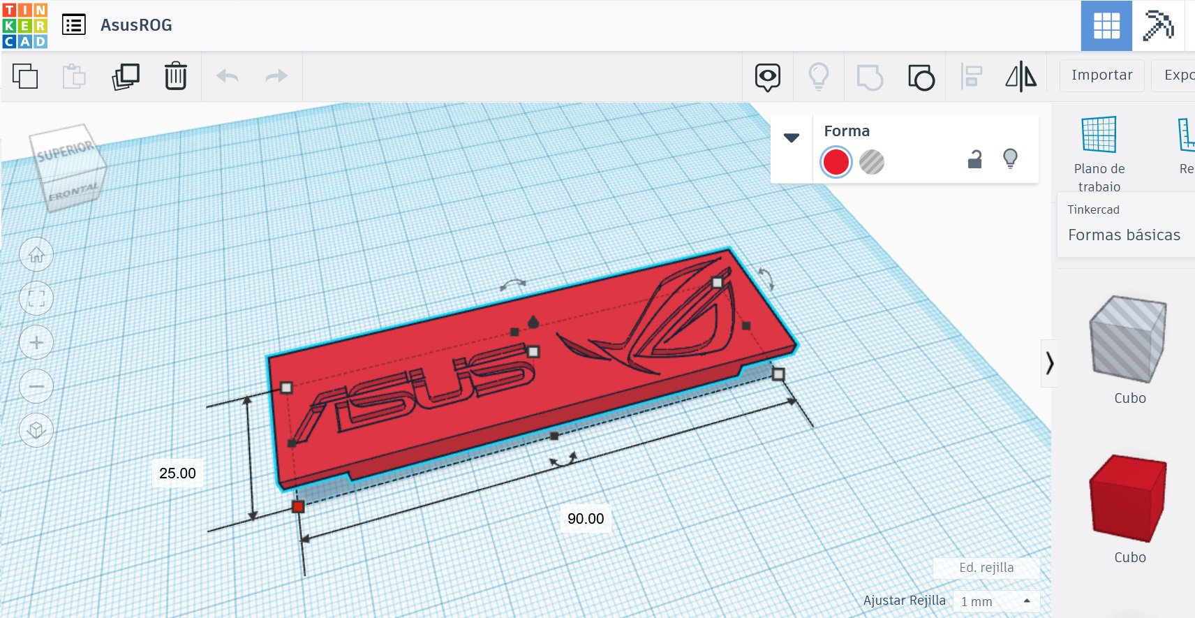 Fichier STL Asus ROG 🎲 ・Design pour imprimante 3D à télécharger・Cults