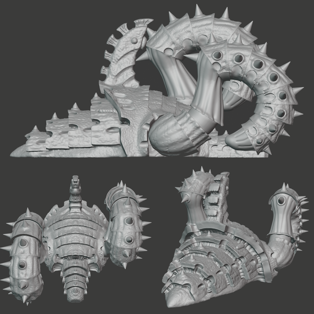 Malefactor_Complete_withArms.png Alien Bio Tank Brood Carrier